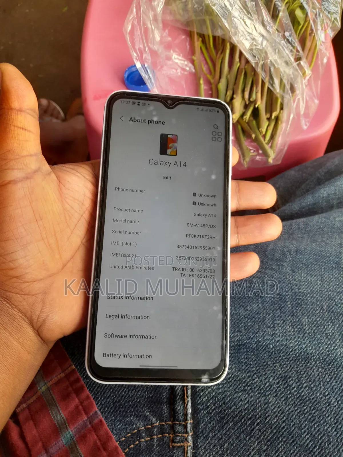 Samsung Galaxy A14 128 GB White