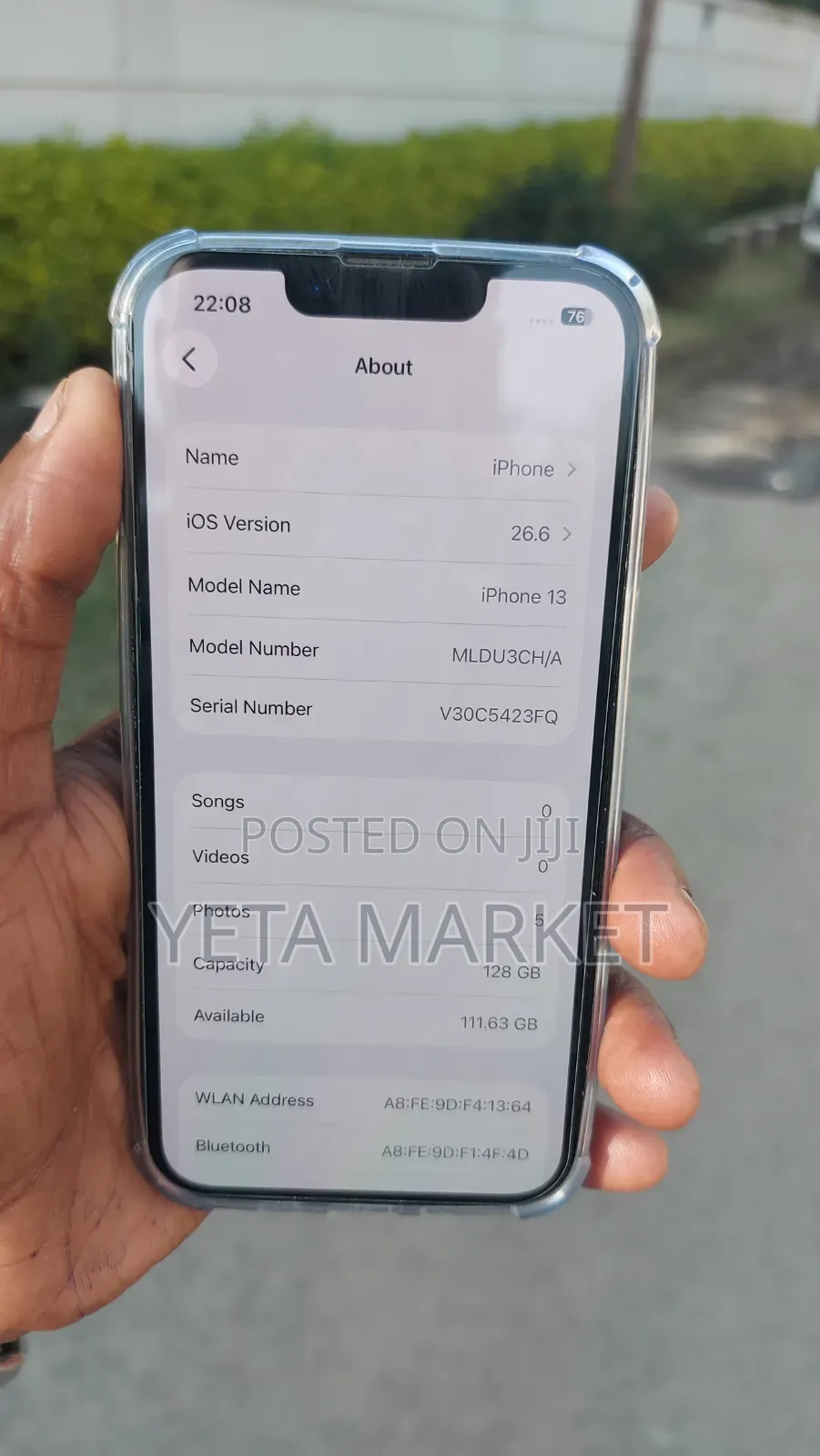 New Apple iPhone 13 128 GB Black