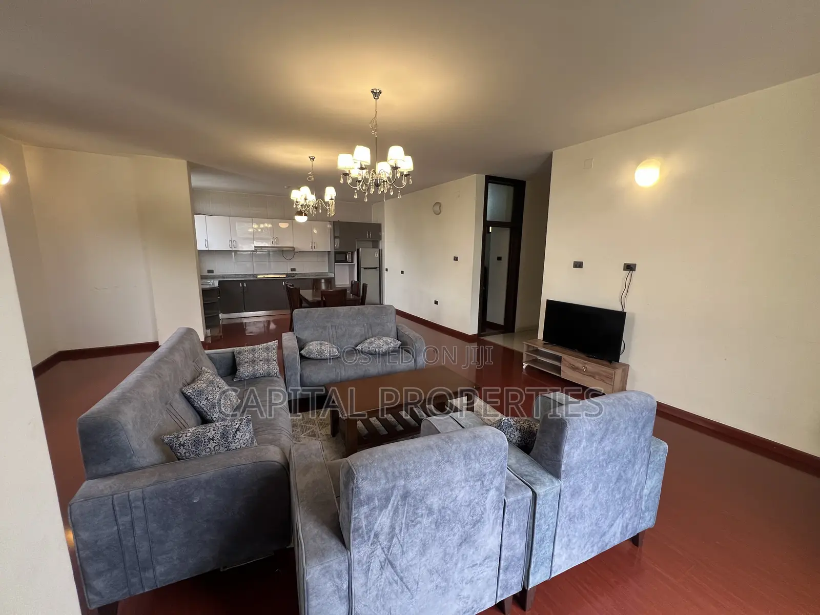 Furnished 3bdrm Apartment in Bole for rent