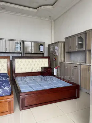Bed (ኦክ 1.50 አልጋ)
