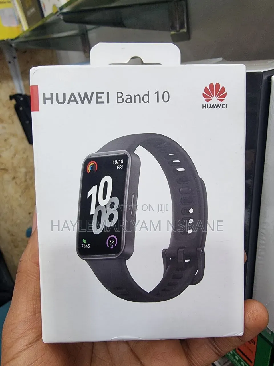 Original HUAWEI Band 10 Ultra Slim AMOLED Smart Fitness Band