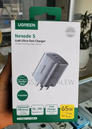 UGREEN Nexode S 65W 3-Port GaN Ultra-Fast Charger