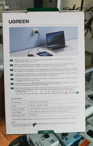 UGREEN Nexode S 65W 3-Port GaN Ultra-Fast Charger
