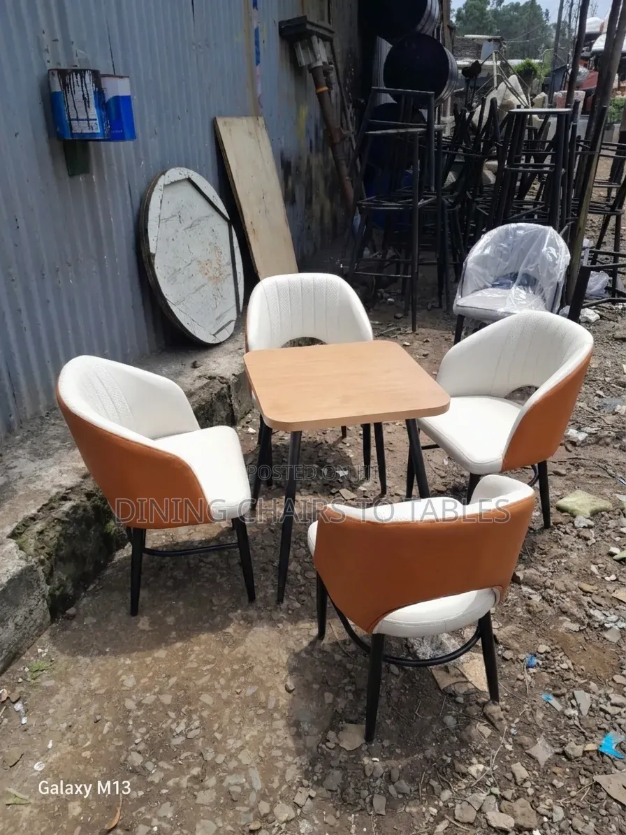 Quality Leather Chairs&table for Hotel Restaurant Cafe