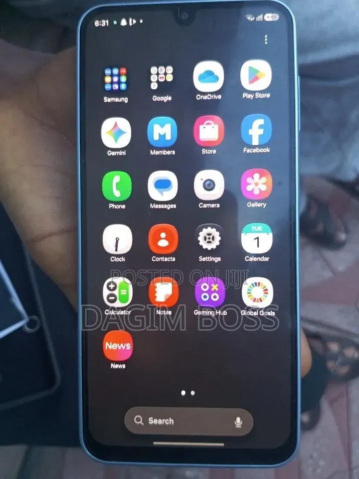 New Samsung Galaxy A17 5G 256 GB Blue