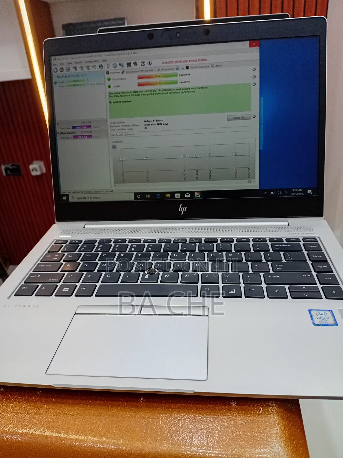 New Laptop HP EliteBook 840 8GB Intel Core i7 SSD 512GB