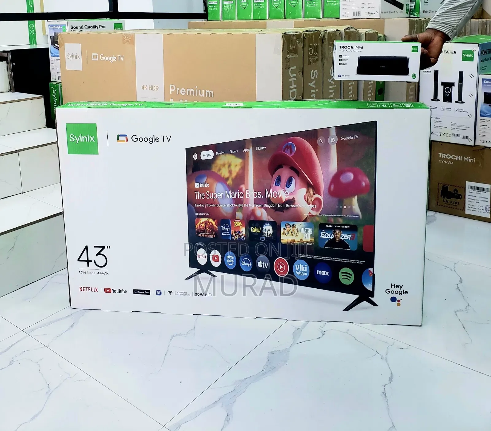 TV 43inch Smart 2k