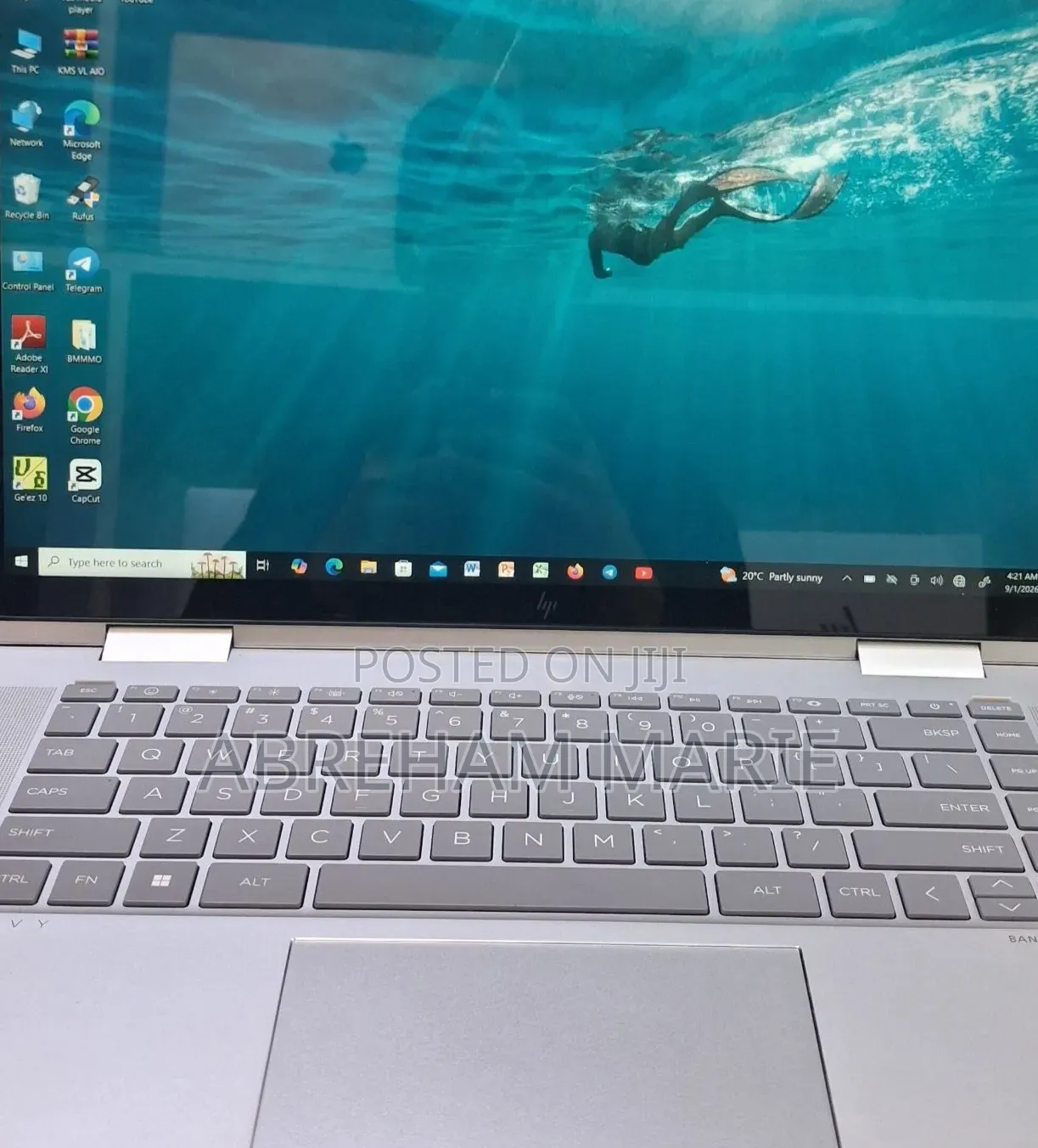 New Laptop HP Envy x360 16GB Intel Core i7 SSD 1T