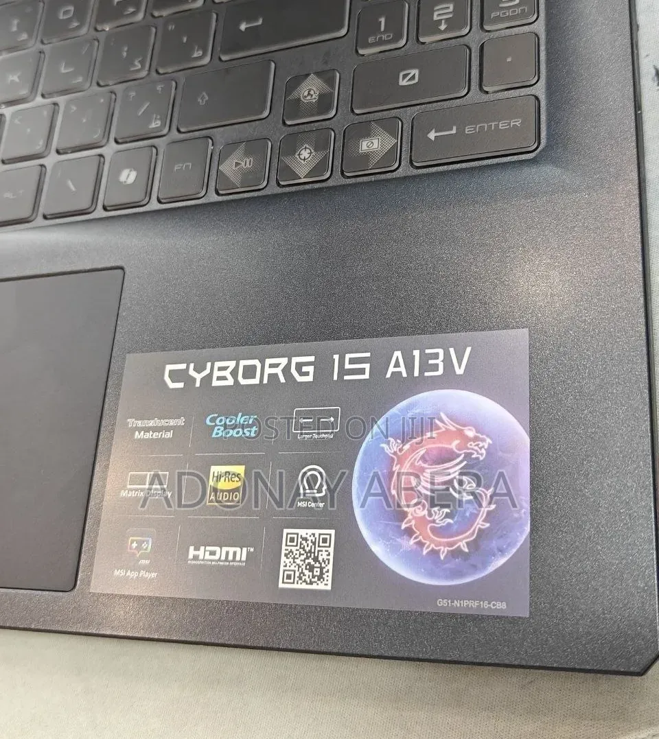 New Laptop MSI 16GB Intel Core i7 SSD 1T