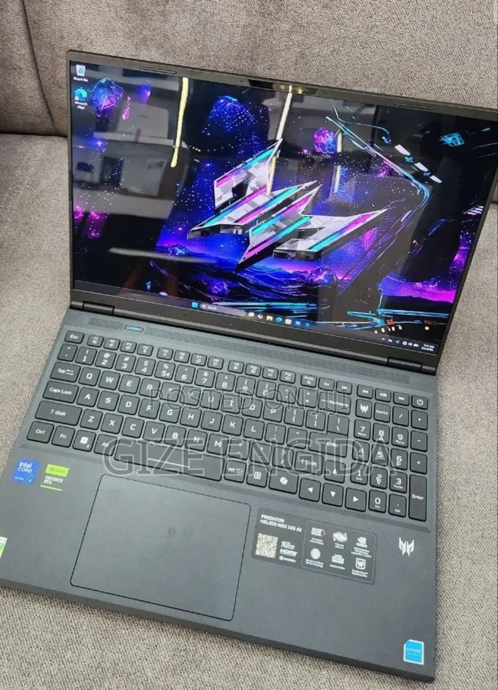 New Acer Predator Helios Neo 16 AI 32GB Intel Core Ultra 9 SSD 1T