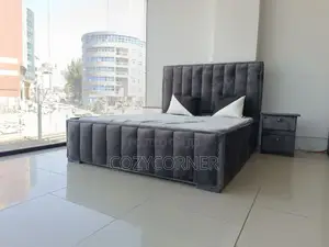 Plain 1.50 Meter Bed With Durability. አልጋ