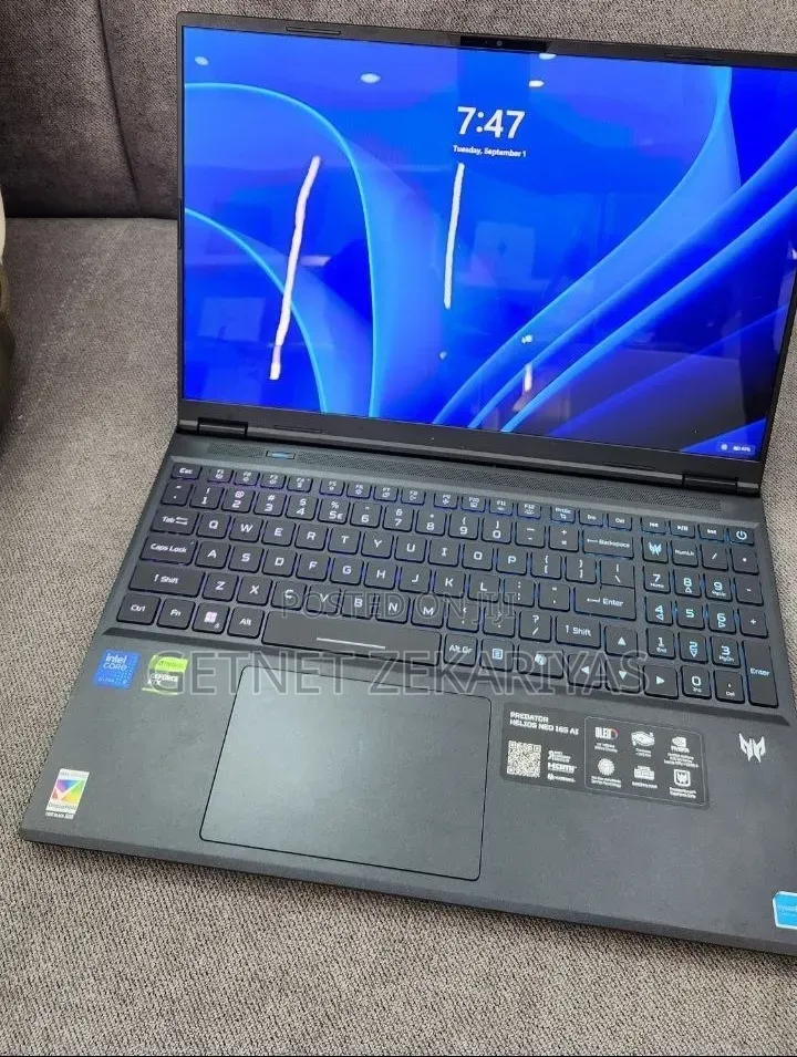 New Laptop Acer Predator Helios Neo 16 32GB Intel Core Ultra 9 SSD 1T