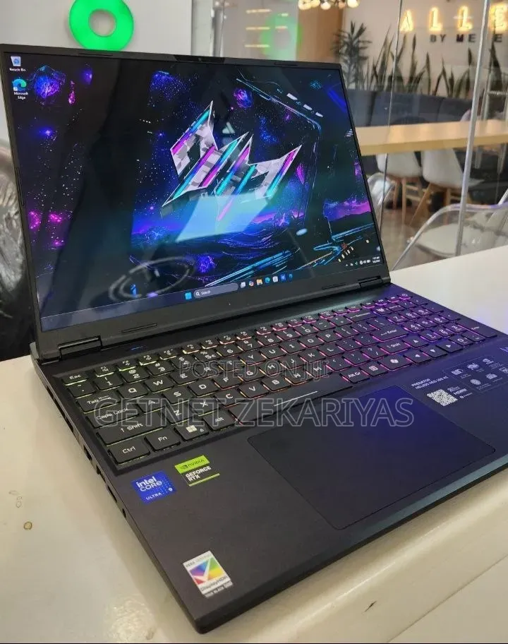 New Laptop Acer Predator Helios Neo 16 32GB Intel Core Ultra 9 SSD 1T