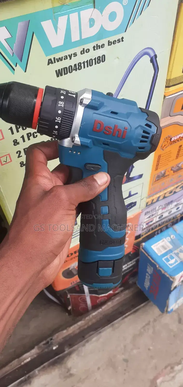 DISH Charging Drill