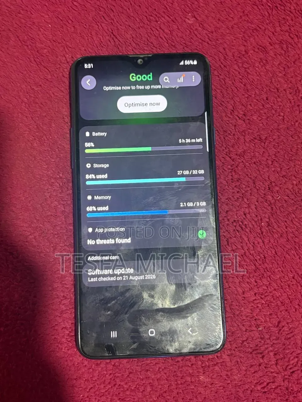 Samsung Galaxy A20s 32 GB Blue