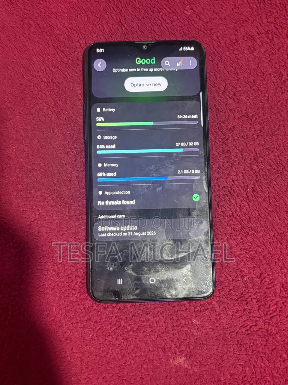 Samsung Galaxy A20s 32 GB Blue