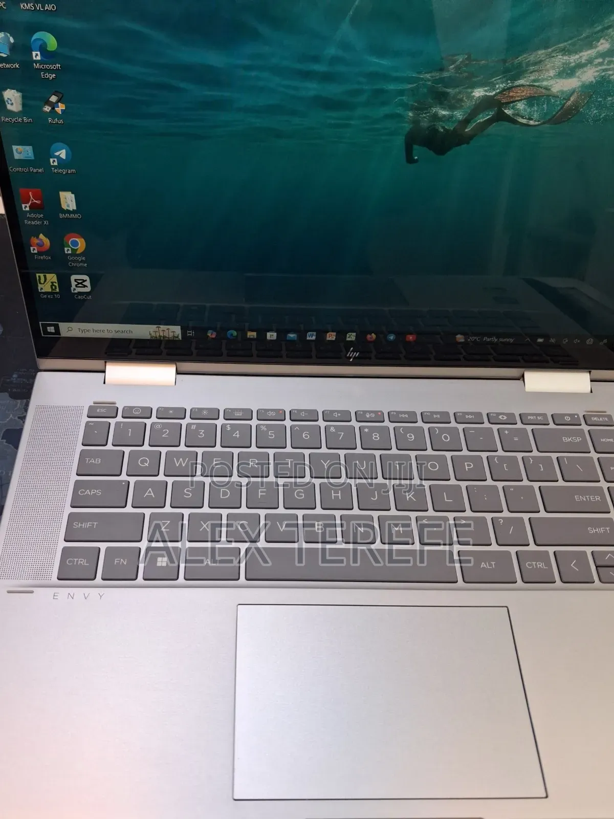 New Laptop HP Envy x360 16GB Intel Core i7 SSD 1T