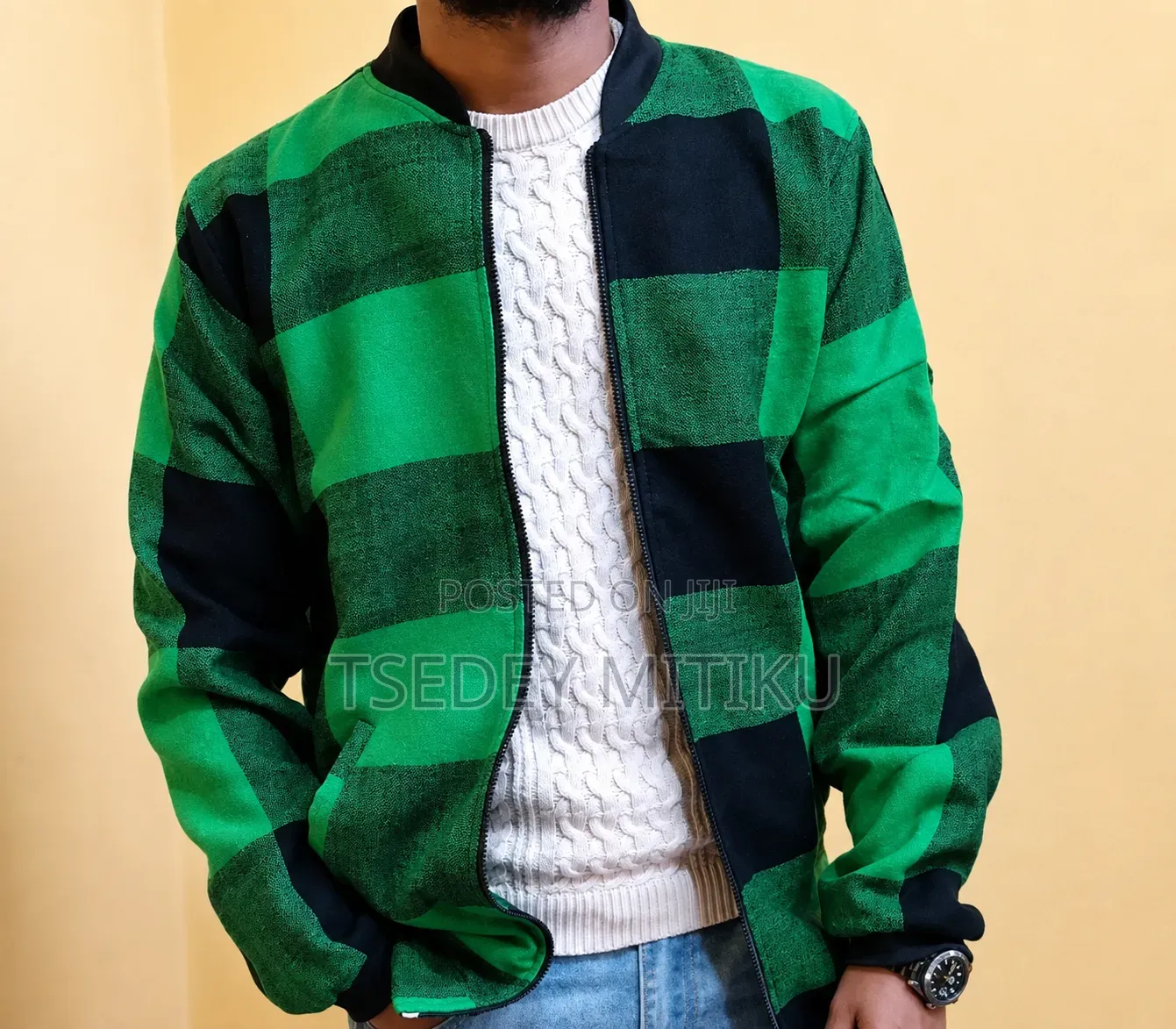 የወንድ የባህል ጃኬት