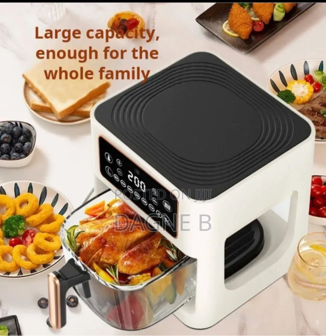 Airfryer SuTai Oil Free Airfryer 8 Litre ሱታይ ከዘይት ነፃ ጤናማ የአየር መጥበሻ