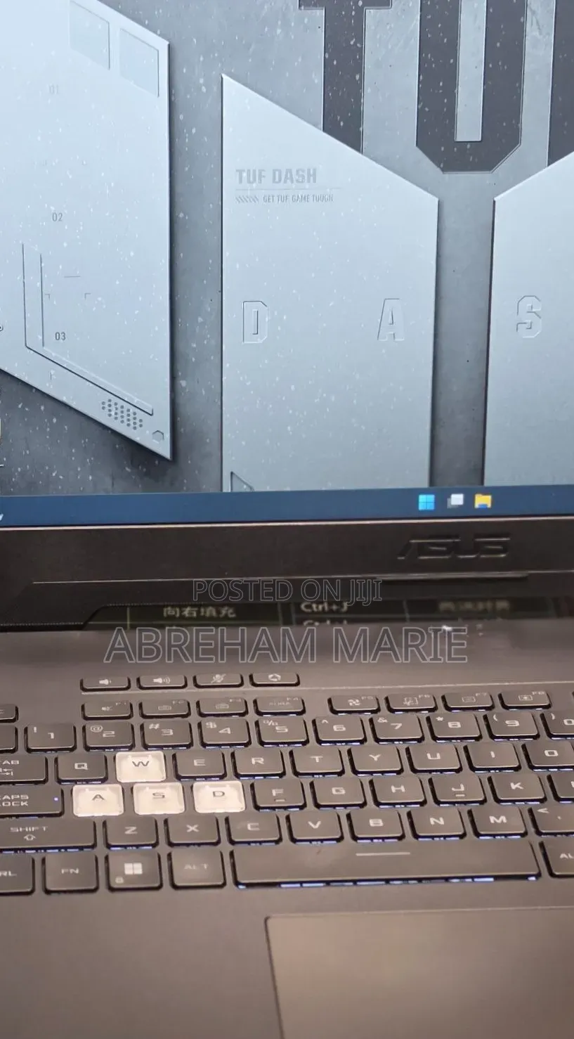 New Laptop Asus TUF Dash F15 16GB Intel Core i7 SSD 512GB