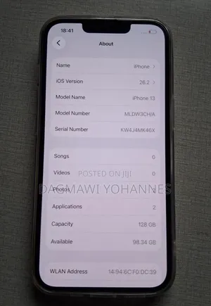 Apple iPhone 13 128 GB White