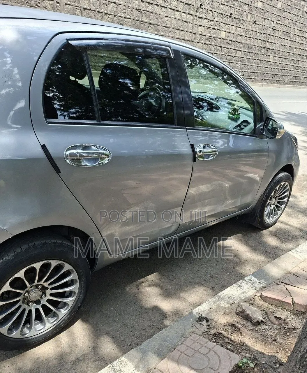 Toyota Yaris 2008 Gray
