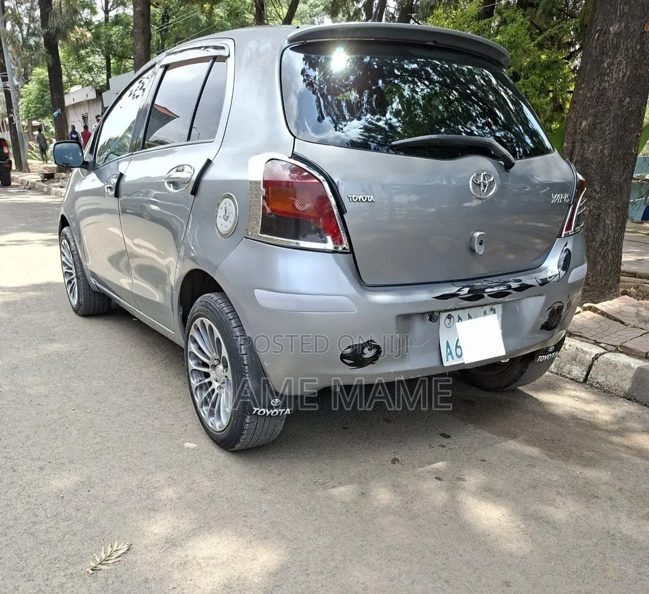 Toyota Yaris 2008 Gray