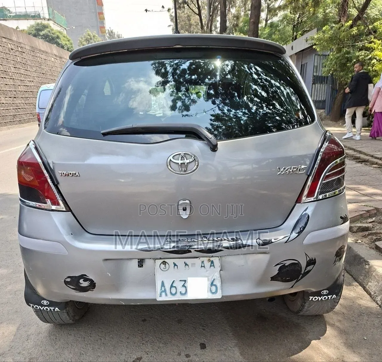 Toyota Yaris 2008 Gray