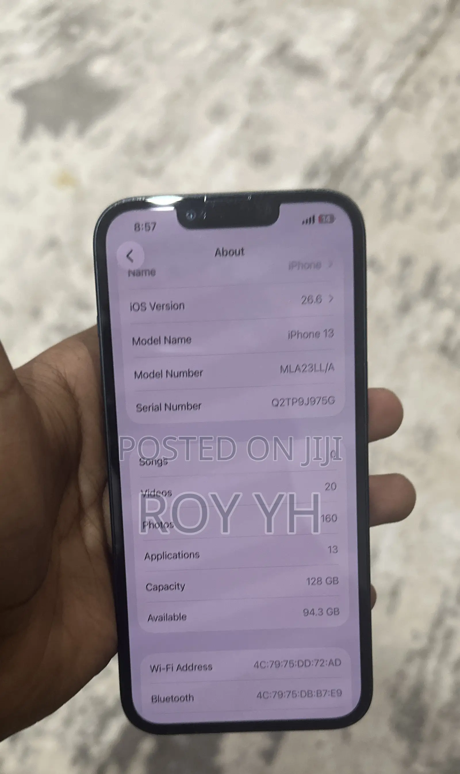 Apple iPhone 13 128 GB Black