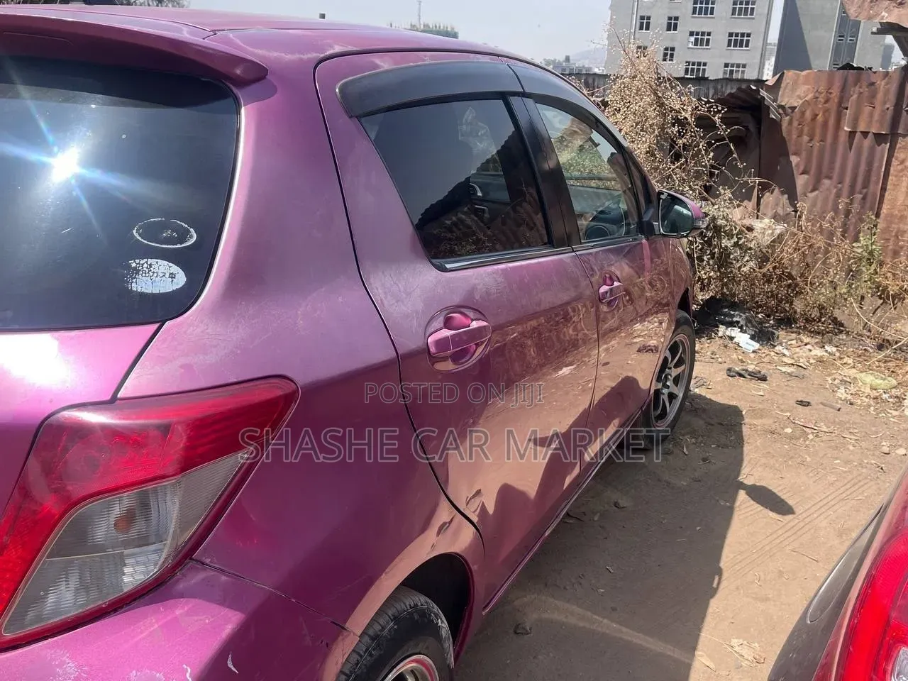 Toyota Yaris 2012 Purple