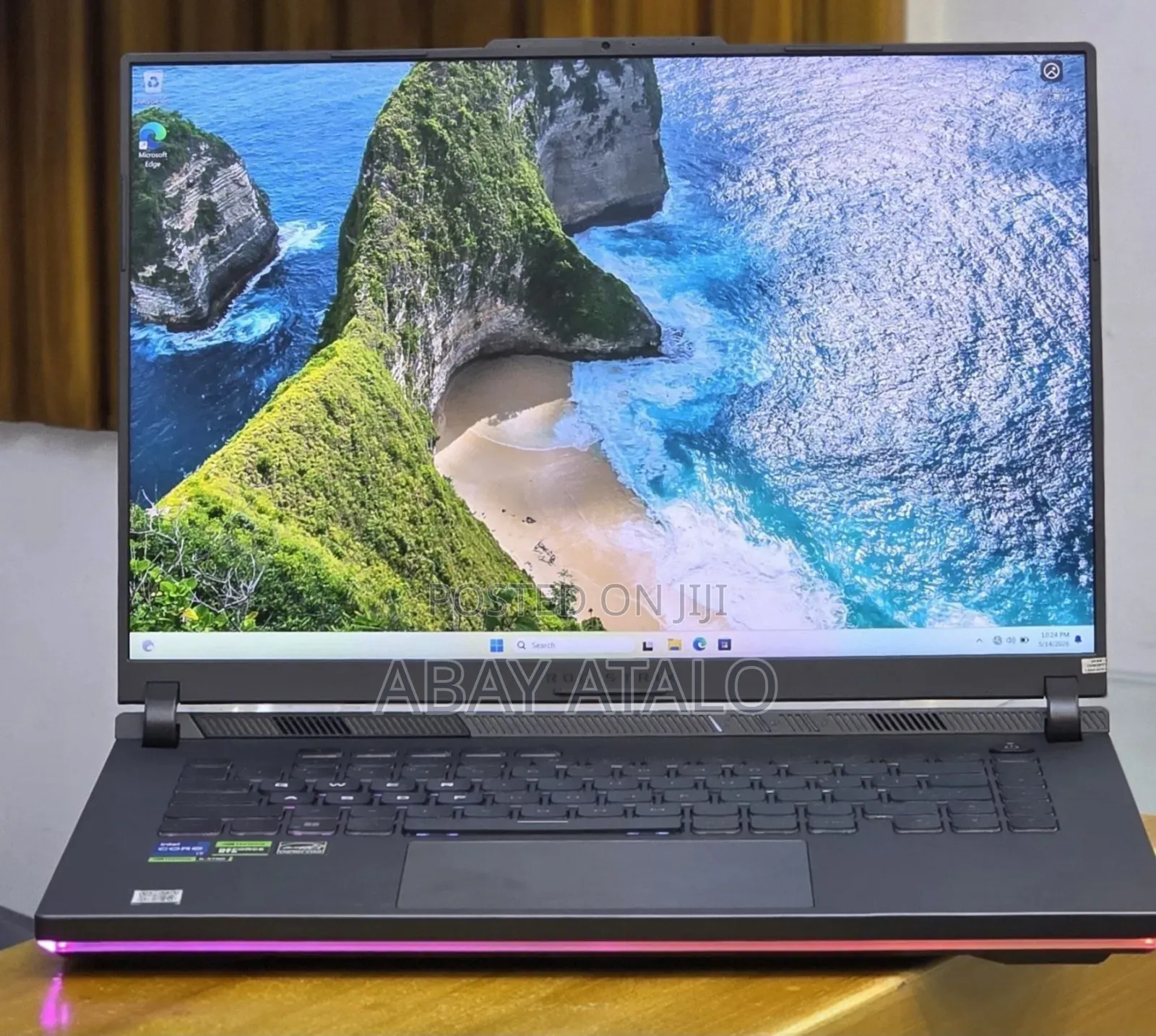 New Laptop Asus ROG Strix G16 G614 16GB Intel Core i7 HDD 1T
