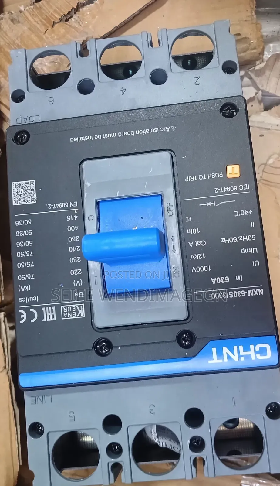 Breaker McCb 630A Chint