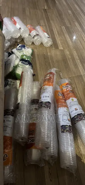 Plastic Ice Cream Cup ( Pcs) and Plastic Spoon ( Pcs)