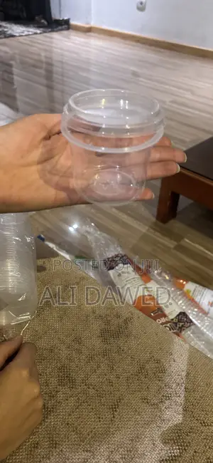 Plastic Ice Cream Cup ( Pcs) and Plastic Spoon ( Pcs)