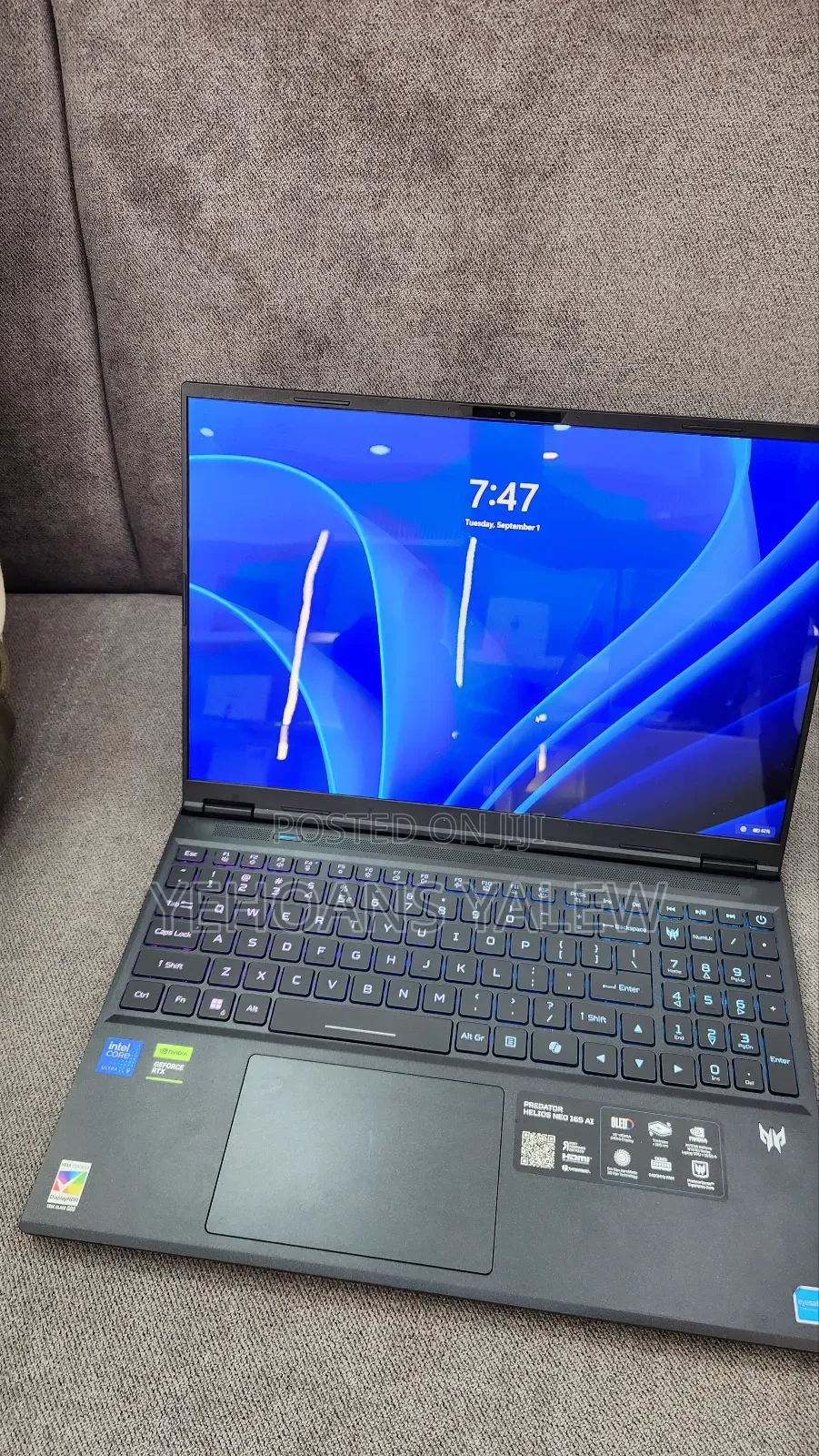 New Laptop Acer Predator Helios Neo 16 32GB Intel Core Ultra 9 SSD 1T