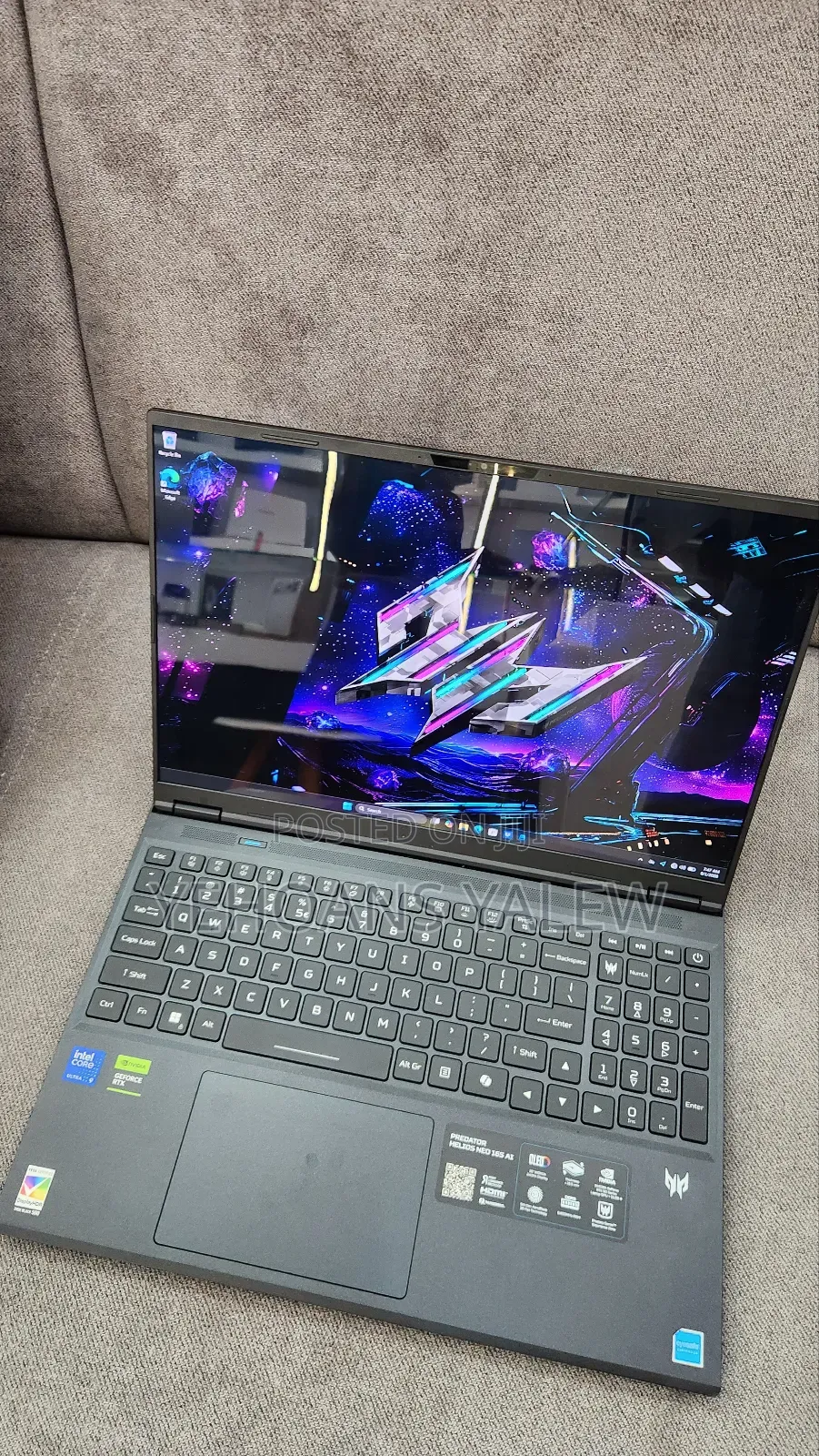 New Laptop Acer Predator Helios Neo 16 32GB Intel Core Ultra 9 SSD 1T