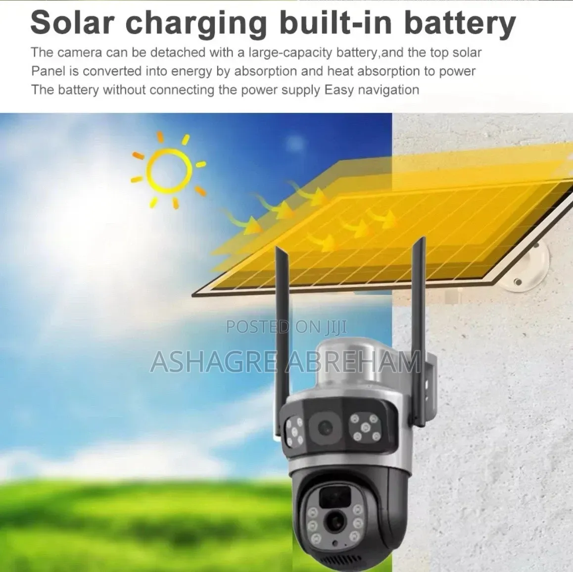 4g Solar Security Camera