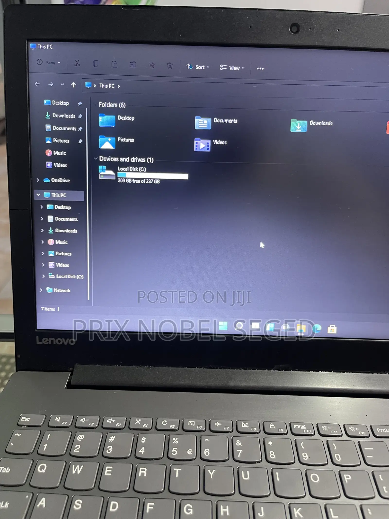 Laptop Lenovo 4GB Intel Core i3 SSD 256GB