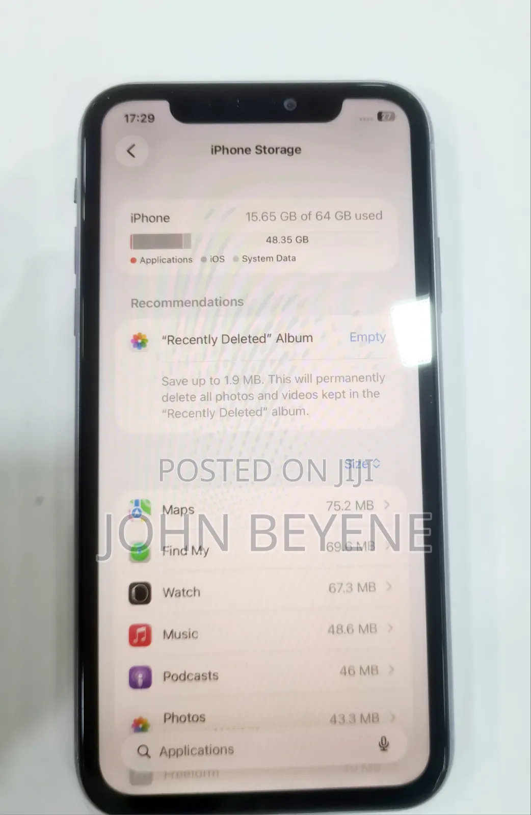 Apple iPhone 11 64 GB Purple
