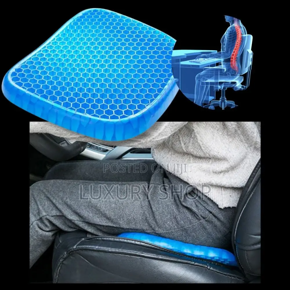 Egg Seater Gel Cushion 
✔️ እጅግ በጣም ተስላሳ  ከሲሊከን የተሰ የወንበር መቀመጫ ፍራሽ