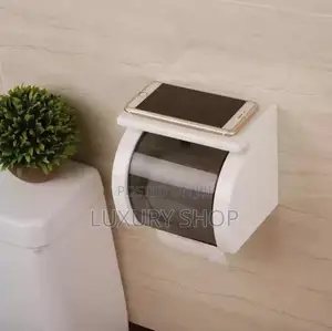 Toilet Tissue Paper Holder
✔️ ግድግዳ ላይ በራሱ የሚለጠፍ የመፀዳጃ ቤት ሶፍት መያዢያ