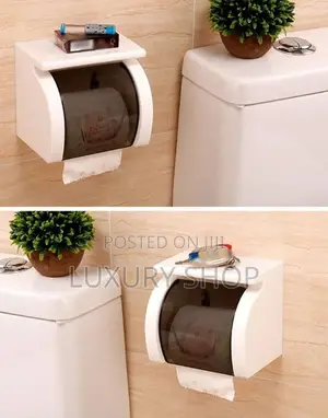 Toilet Tissue Paper Holder
✔️ ግድግዳ ላይ በራሱ የሚለጠፍ የመፀዳጃ ቤት ሶፍት መያዢያ