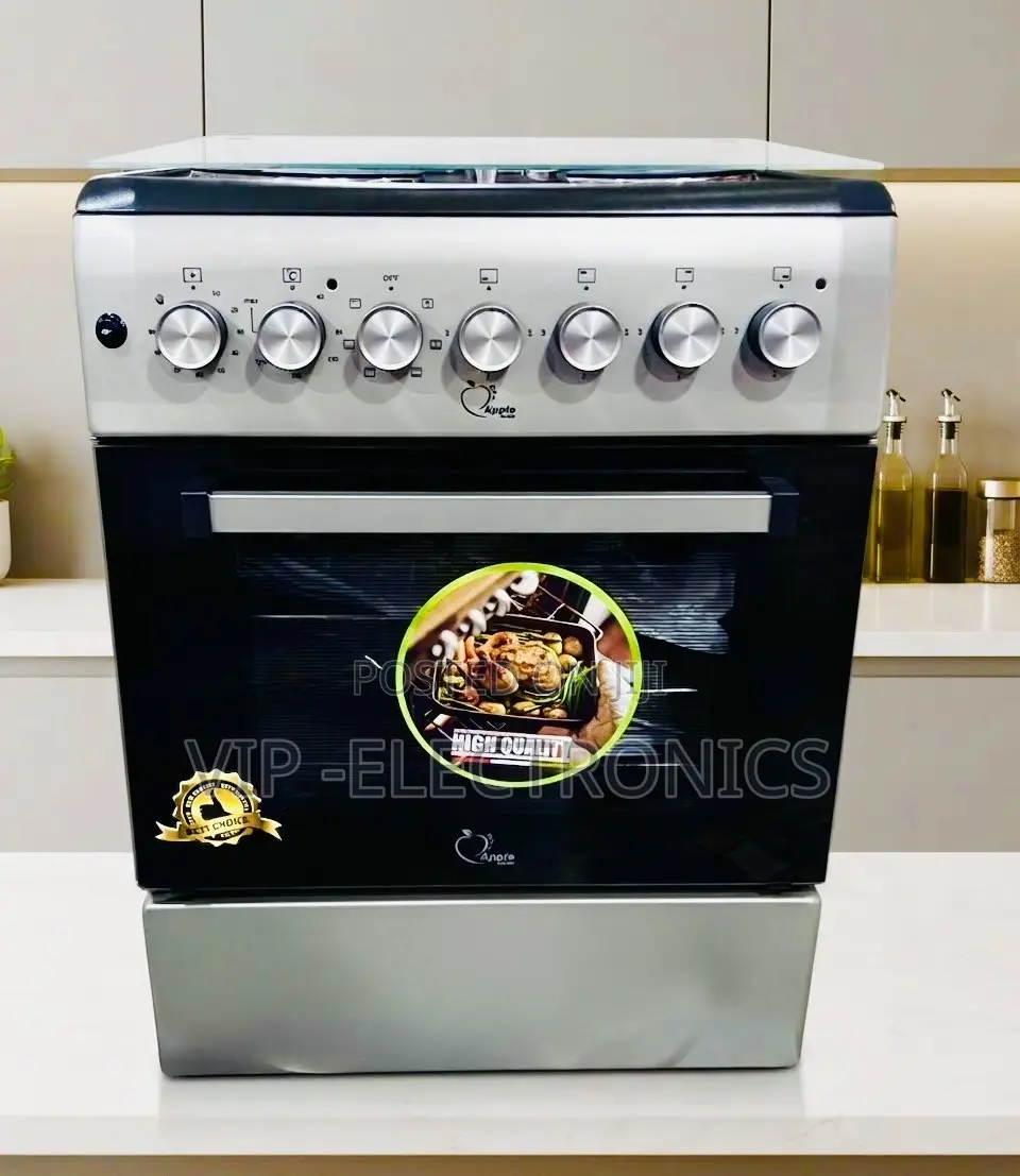 Apple Oven 60x60 Freestanding 4-Electric Cooker With Oven