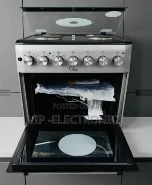 Apple Oven 60x60 Freestanding 4-Electric Cooker With Oven