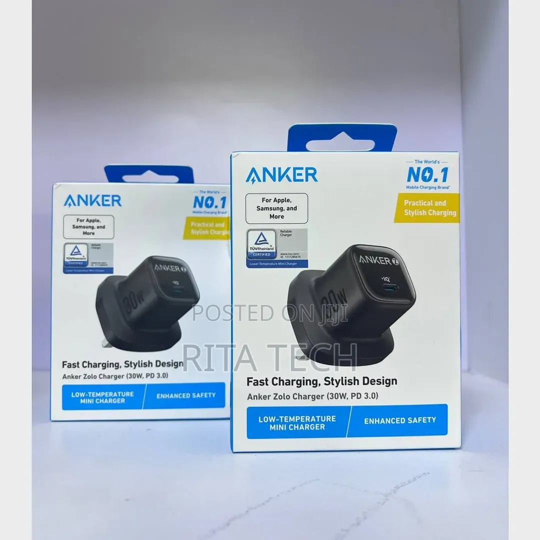 ANKER Zolo Charger — 30W PD 3.0
