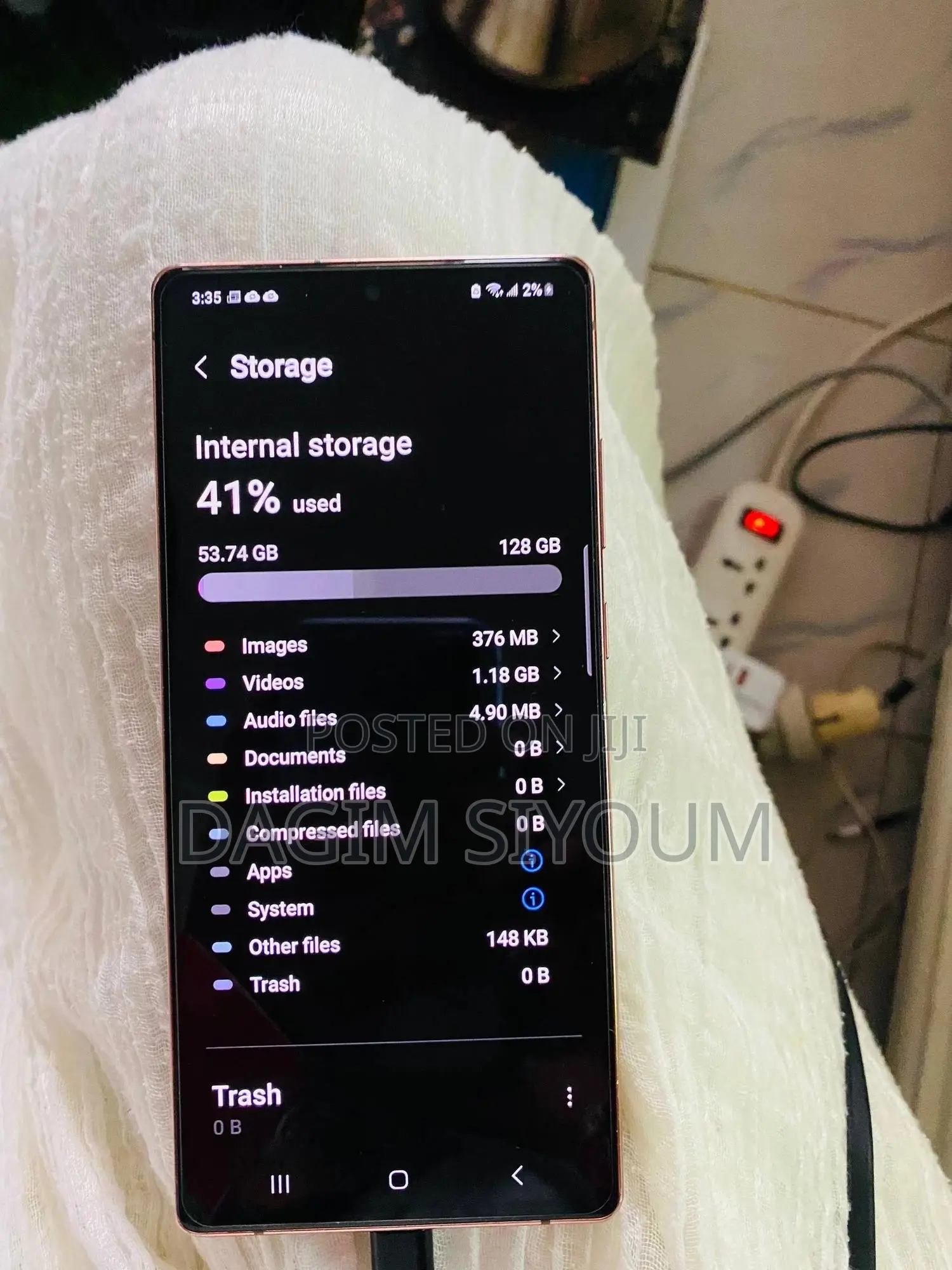 New Samsung Galaxy Note 20 5G 128 GB Bronze