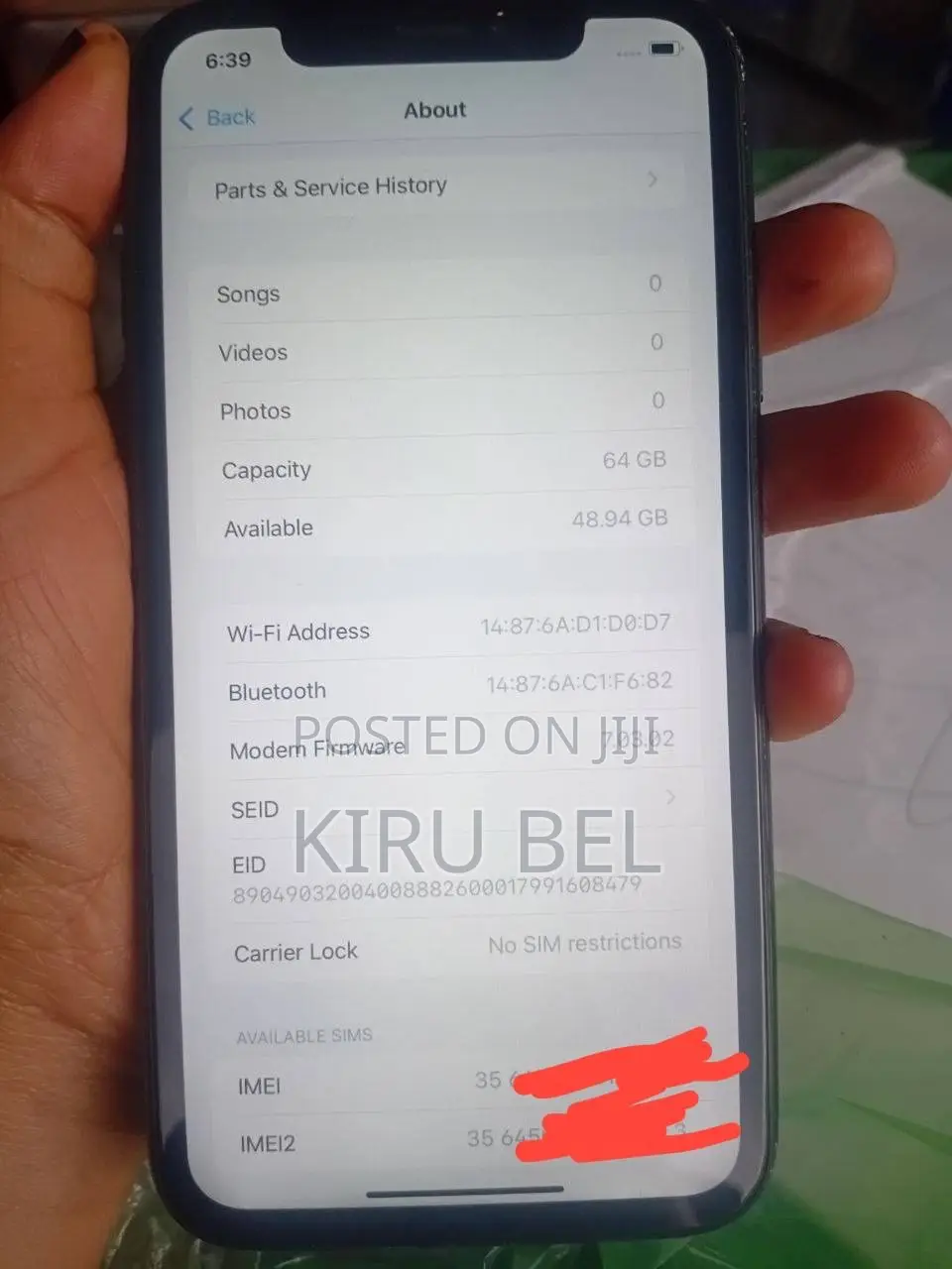 Apple iPhone XR 64 GB Black