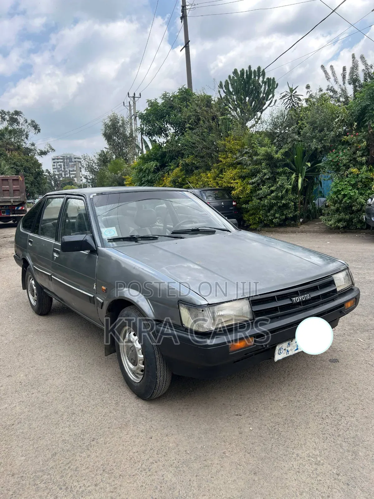 Toyota Corolla 1986 Gray