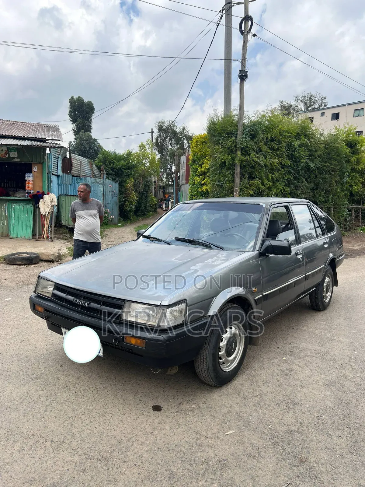 Toyota Corolla 1986 Gray