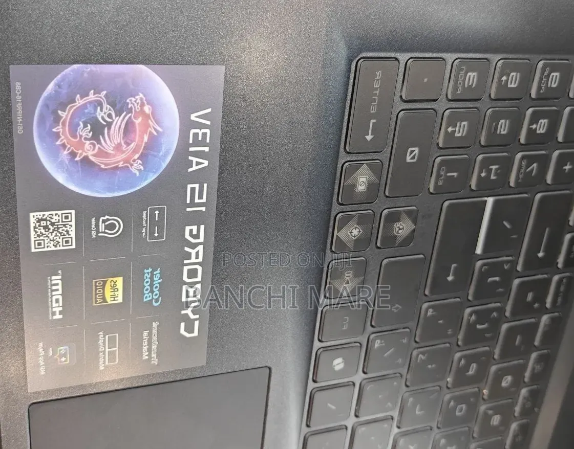 New Laptop MSI Cyborg 15 16GB Intel Core i7 SSD 1T